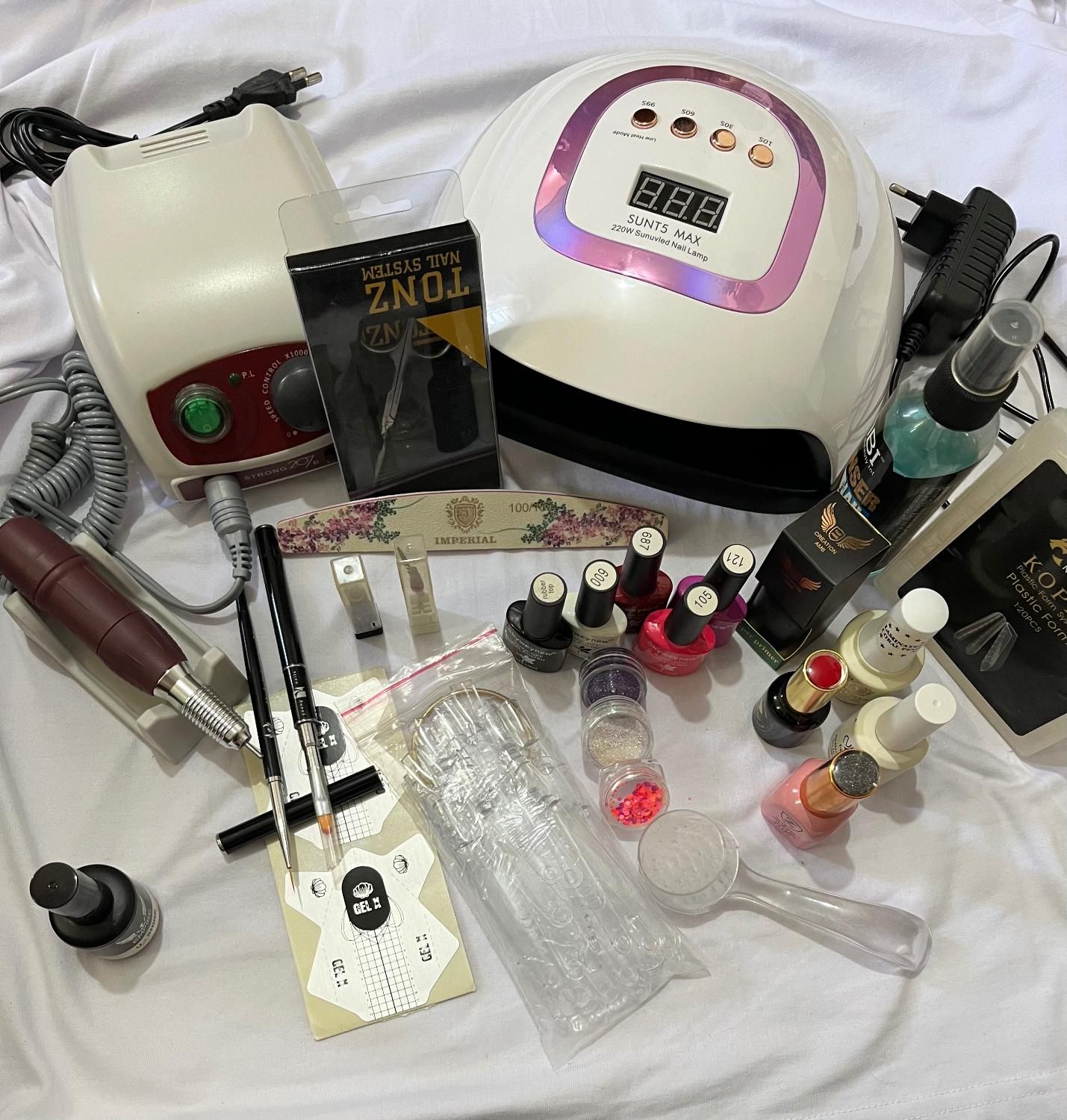 وسایل کاشت ناخن|آرایشی، بهداشتی، درمانی|رودسر, |دیوار