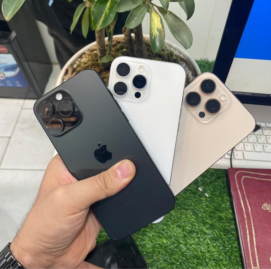 iPhone 16 Pro Max کارکرده با گارانتی و رنگ‌بندی|موبایل|کرج, گوهردشت|دیوار