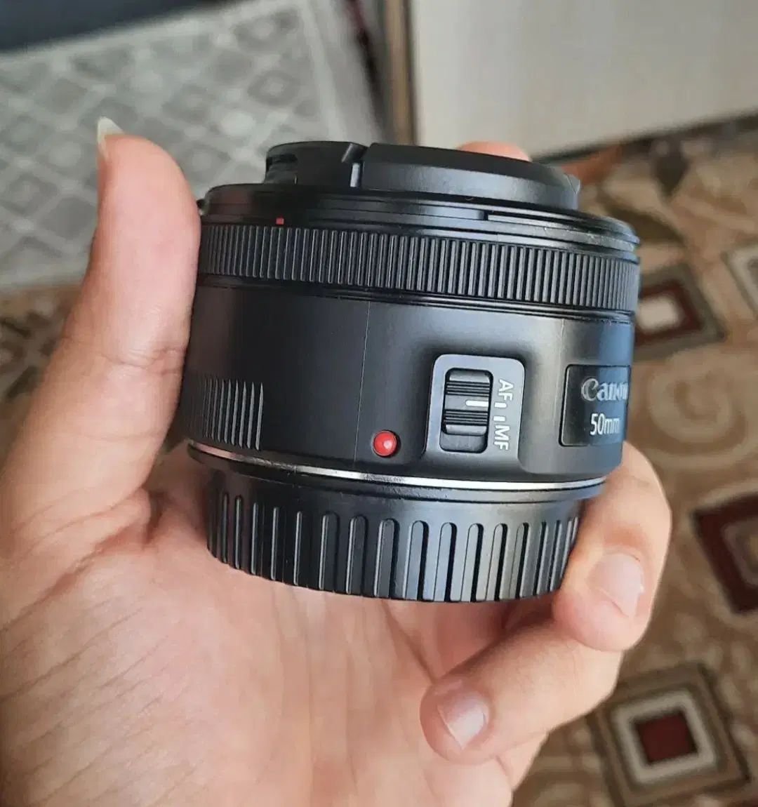 لنز کنون 50 میلی متر f1.8|دوربین عکاسی و فیلم‌برداری|تبریز, |دیوار
