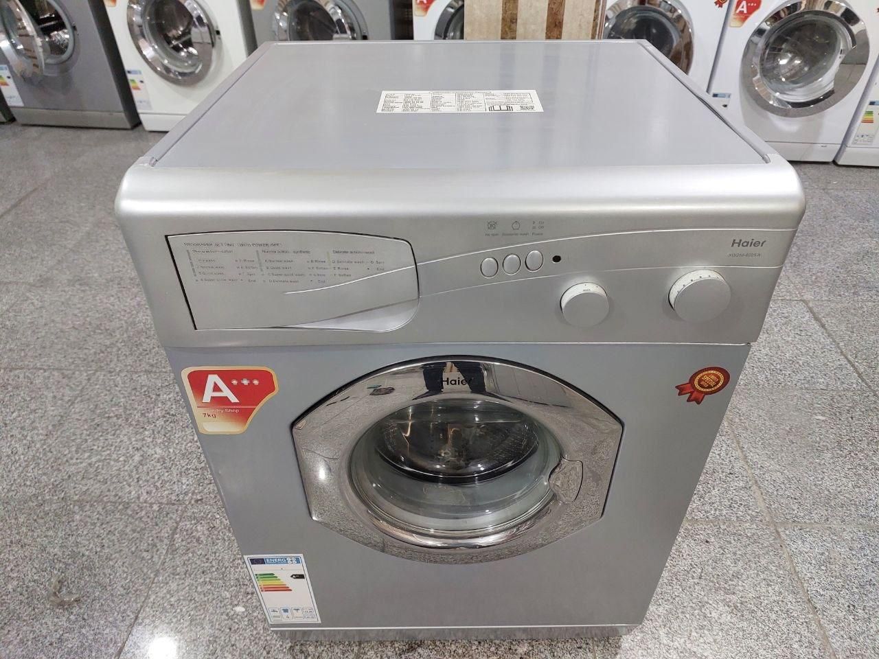 ماشین لباسشویی هایر۷ کیلو کارکرده مدلXQG50-600SW|ماشین لباسشویی و خشک‌کن لباس|تهران, تهرانپارس غربی|دیوار