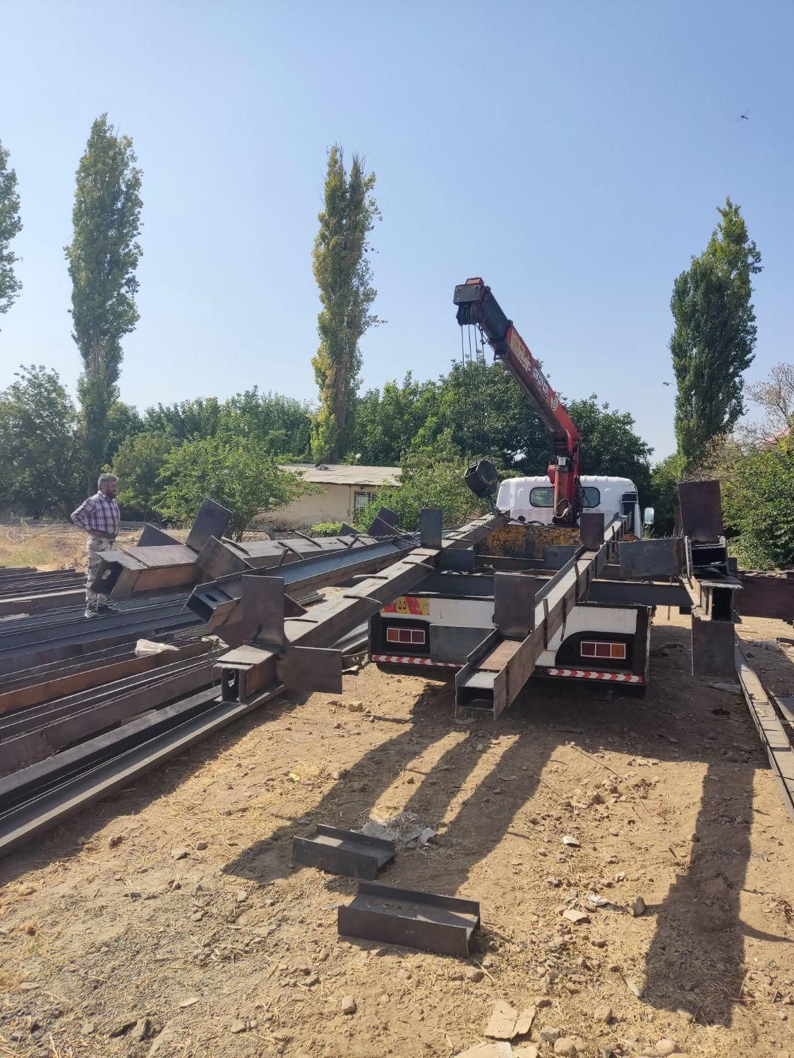 جرثقیل سه تن خاورالی 100تن جهت خدمات وهمکاری|خدمات حمل و نقل|هشتگرد, هشتگرد قدیم|دیوار