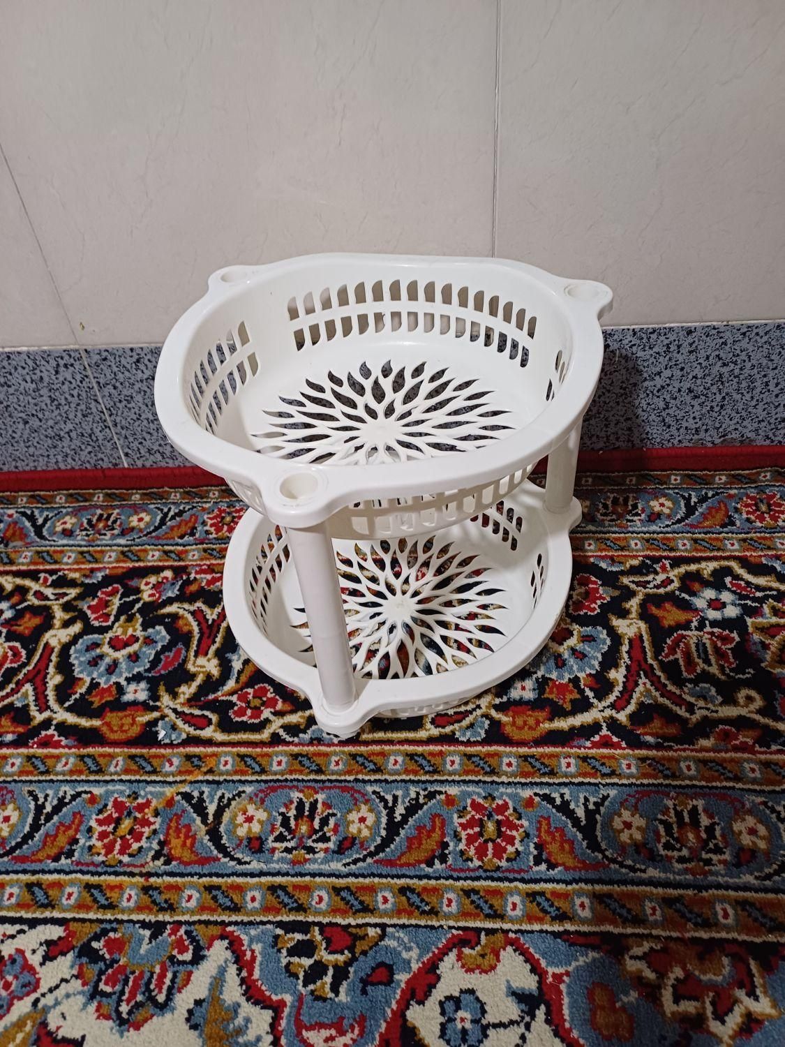 سبدسیب زمینی بطری|آب‌چکان و نظم‌دهنده ظروف|قم, شاد قلی|دیوار