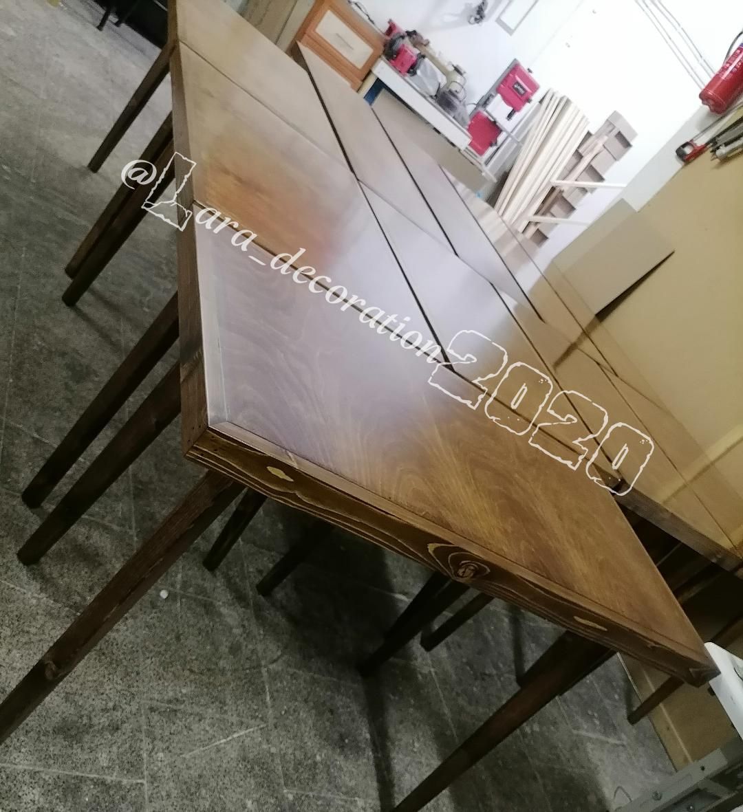 میز غذا خوری چوبی کد 570|میز و صندلی غذاخوری|تبریز, |دیوار