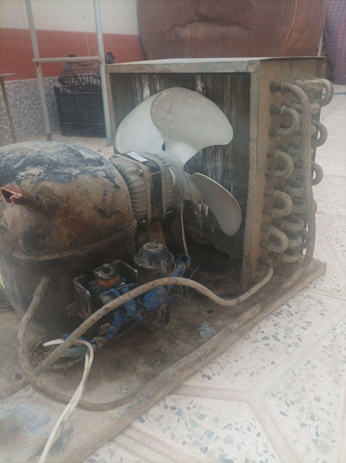کمپرسور ۱/۳همراه فن و رادیاتور|یخچال و فریزر|اصفهان, سپاهان‌شهر|دیوار
