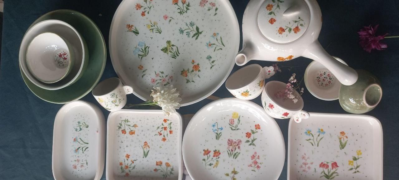 ظروف دست‌ساز سرامیکی|ظروف سرو و پذیرایی|تهران, اوین|دیوار