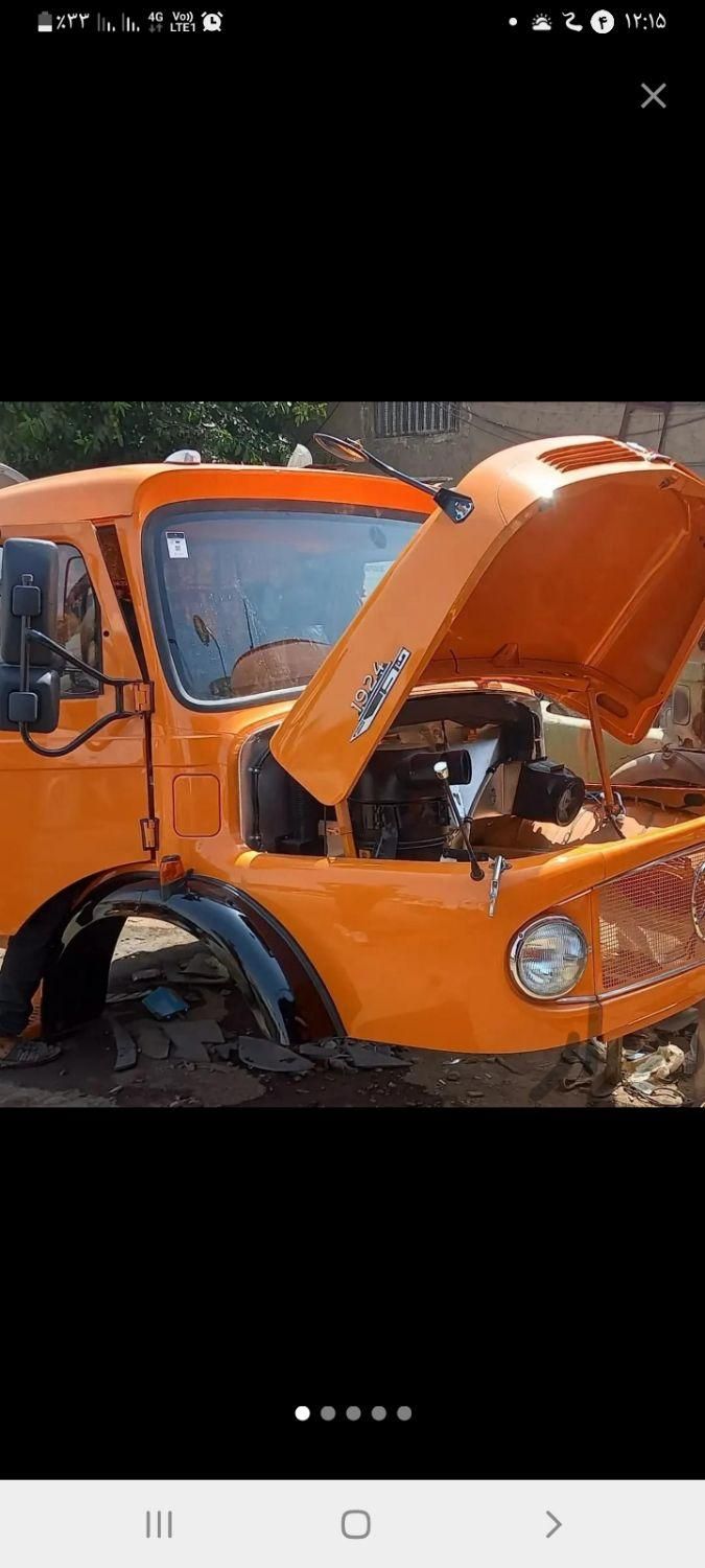 اتاق جلو بنز (کابین جلو)بنز ده تن مایلر وخاور|قطعات یدکی و لوازم جانبی|اصفهان, شهرک مهدیه|دیوار