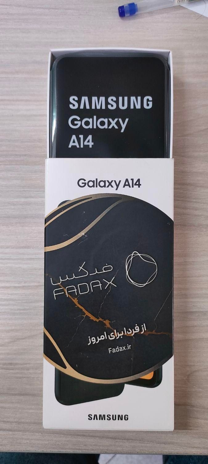 سامسونگ galaxy A14 با حافظهٔ ۱۲۸ و رم ۶- مشکی|موبایل|تهران, دریان‌نو|دیوار