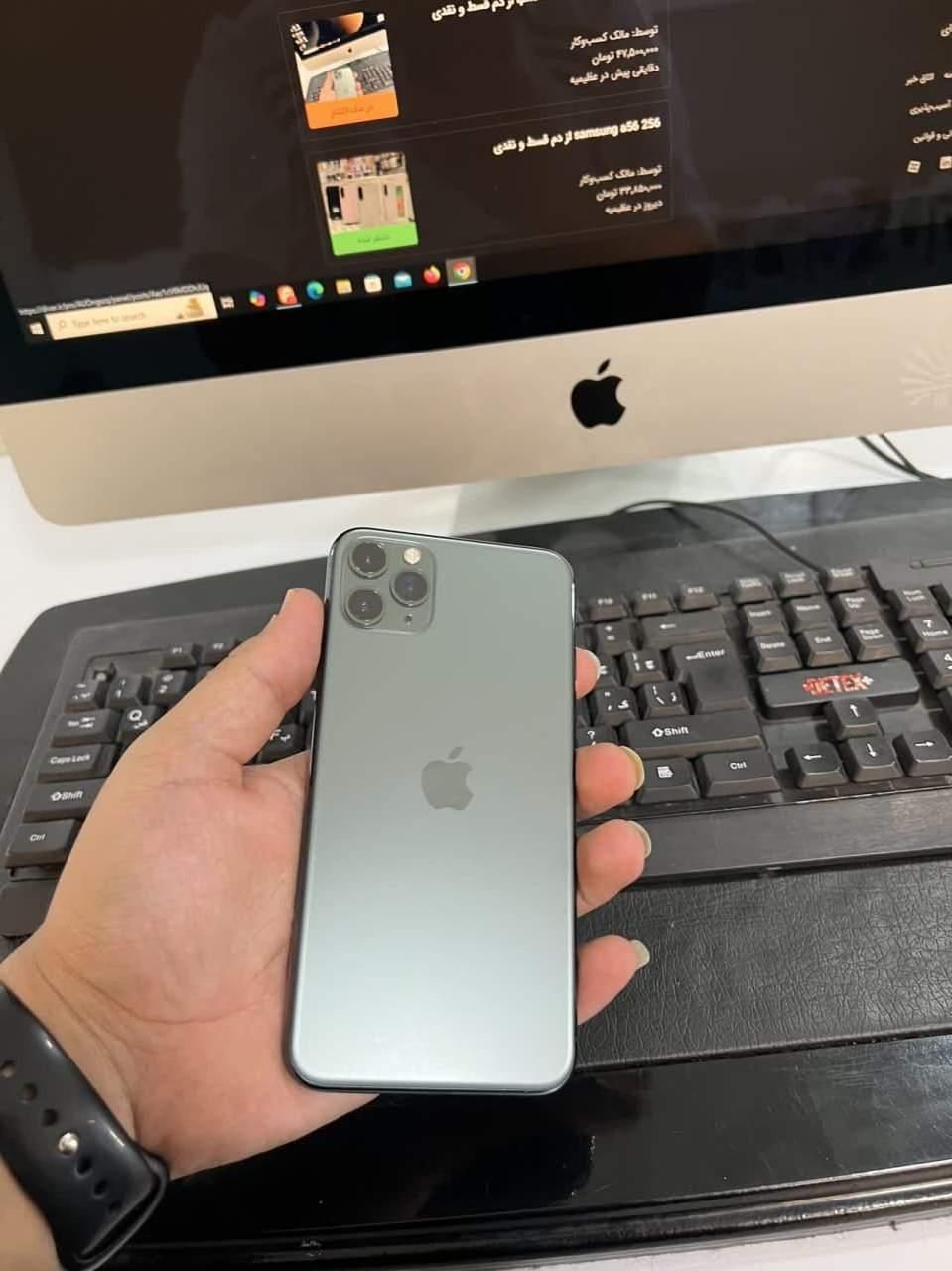 iphone 11 pro max 256 zaa از دم قسط و نقدی|موبایل|کرج, عظیمیه|دیوار