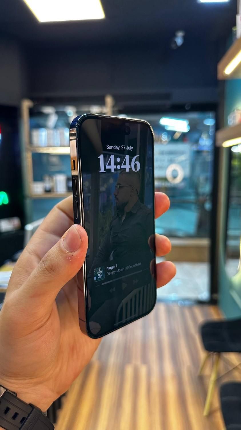 اپل آیفون 14Pro رنگ بنفش باتری 100% 256 گیگ 2 سیم|موبایل|رشت, بلوار گیلان|دیوار