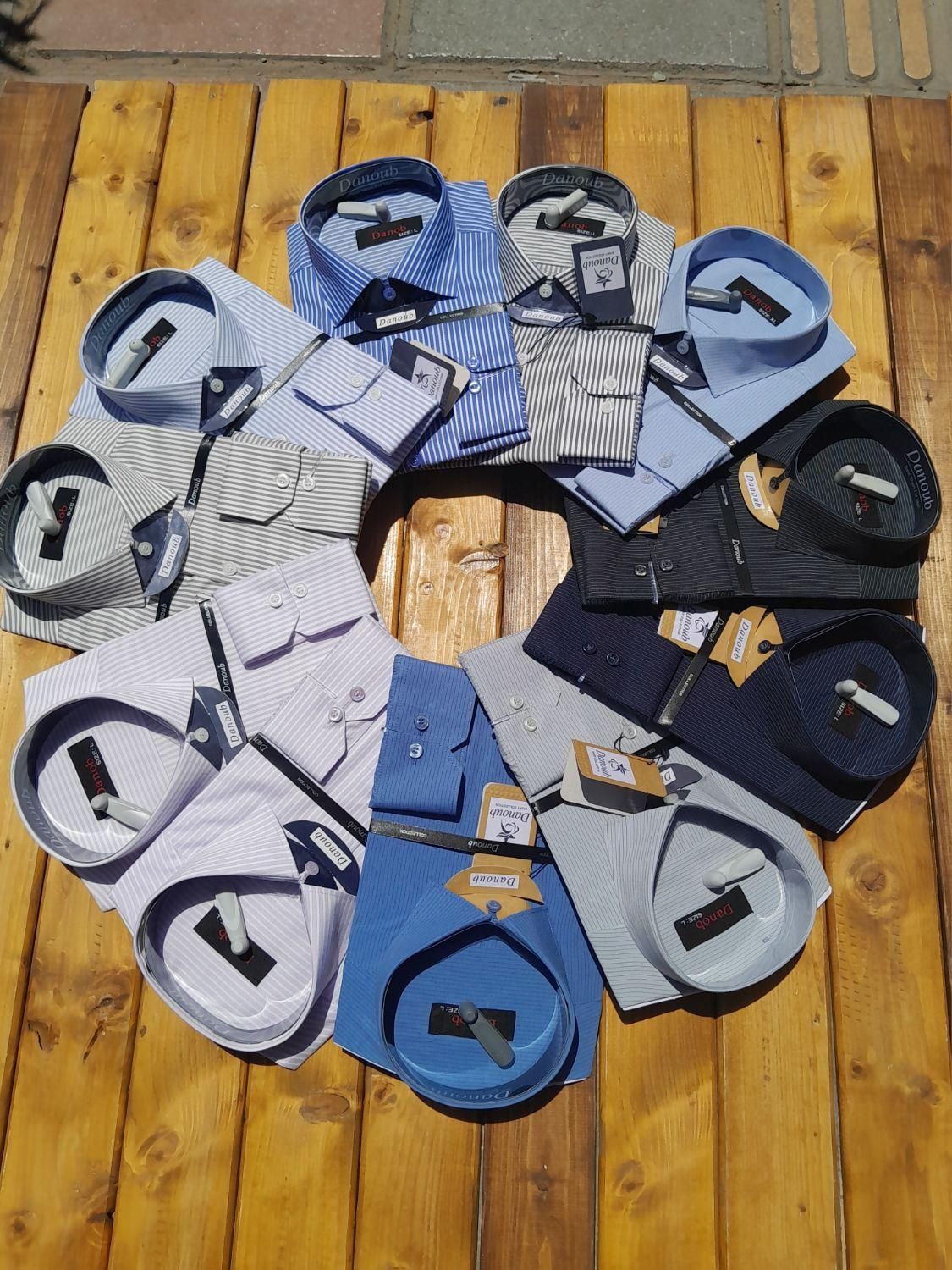 پیراهن راه راه نخی کلاسیک|لباس|قم, باجک دو|دیوار