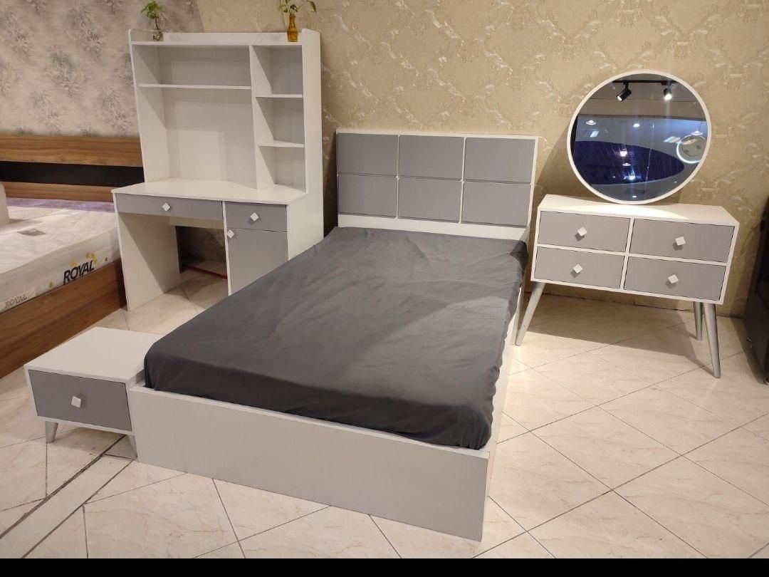 سرویس خواب/پارچهای/ام دی اف|تخت و سرویس خواب|گلبهار, |دیوار