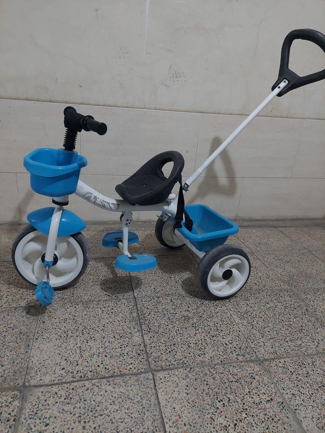 سه چرخه کودک تنه آهنی|دوچرخه، اسکیت، اسکوتر|اسلام‌شهر, شهرک مهدیه|دیوار