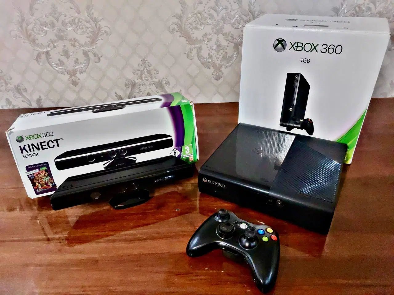 ایکس باکس ۳۶۰ سوپر اسلیم 4gb با کینکت|کنسول، بازی ویدئویی و آنلاین|رشت, پاستوریزه|دیوار