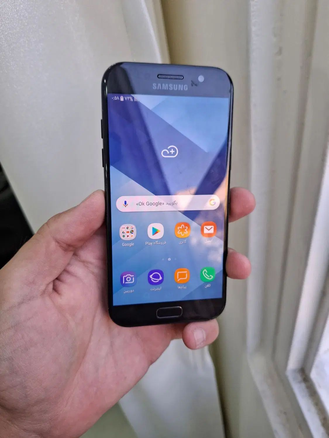 گوشی سامسونگ A5 2017 حافظه ۳۲ گیگ 4G|موبایل|کرج, شهرک بنفشه|دیوار