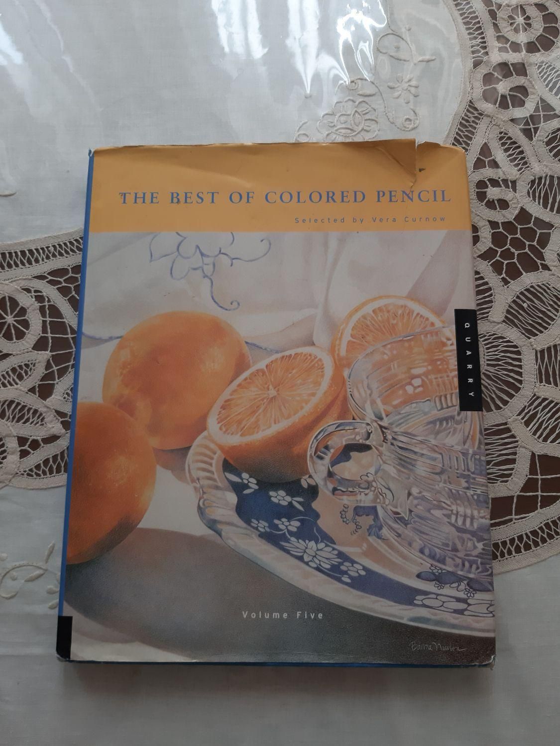کتاب  THE BEST OF COLORED PENCIL|کتاب و مجله آموزشی|تهران, خاقانی|دیوار