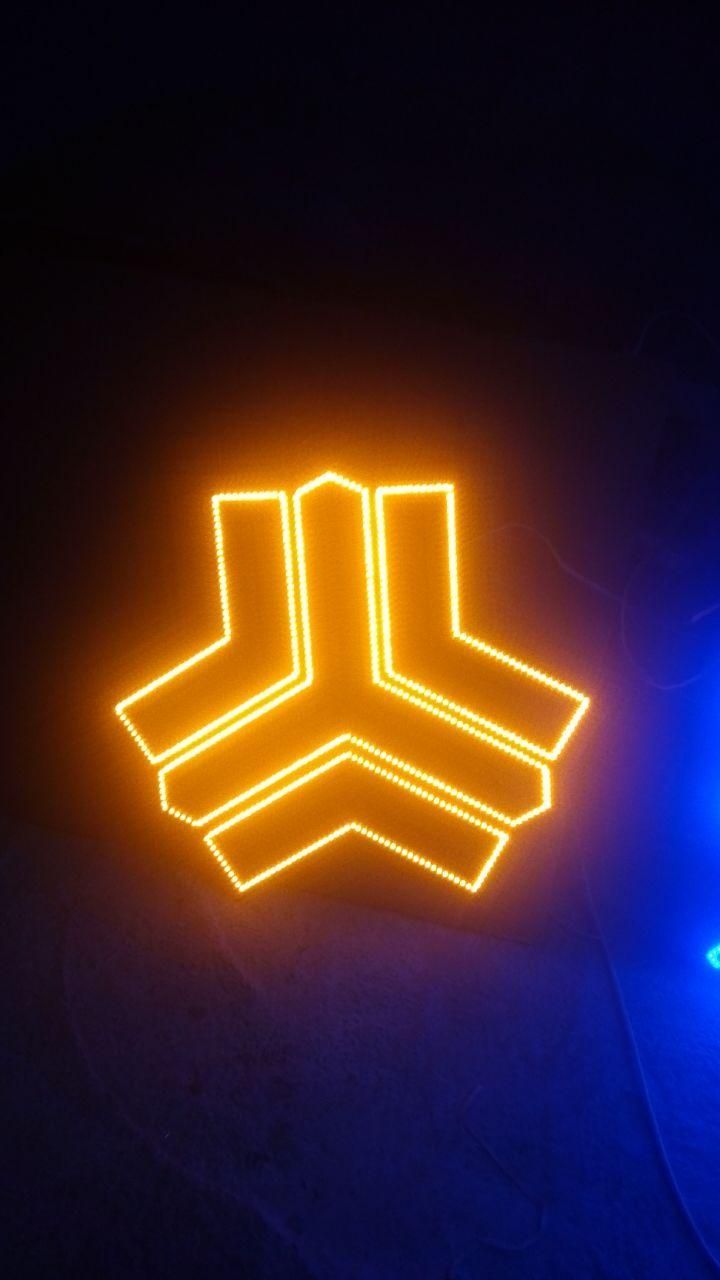 تابلو ال ای دی ثابت با گارانتی کتبی تابلو روان|فروشگاه و مغازه|قم, نخودی|دیوار