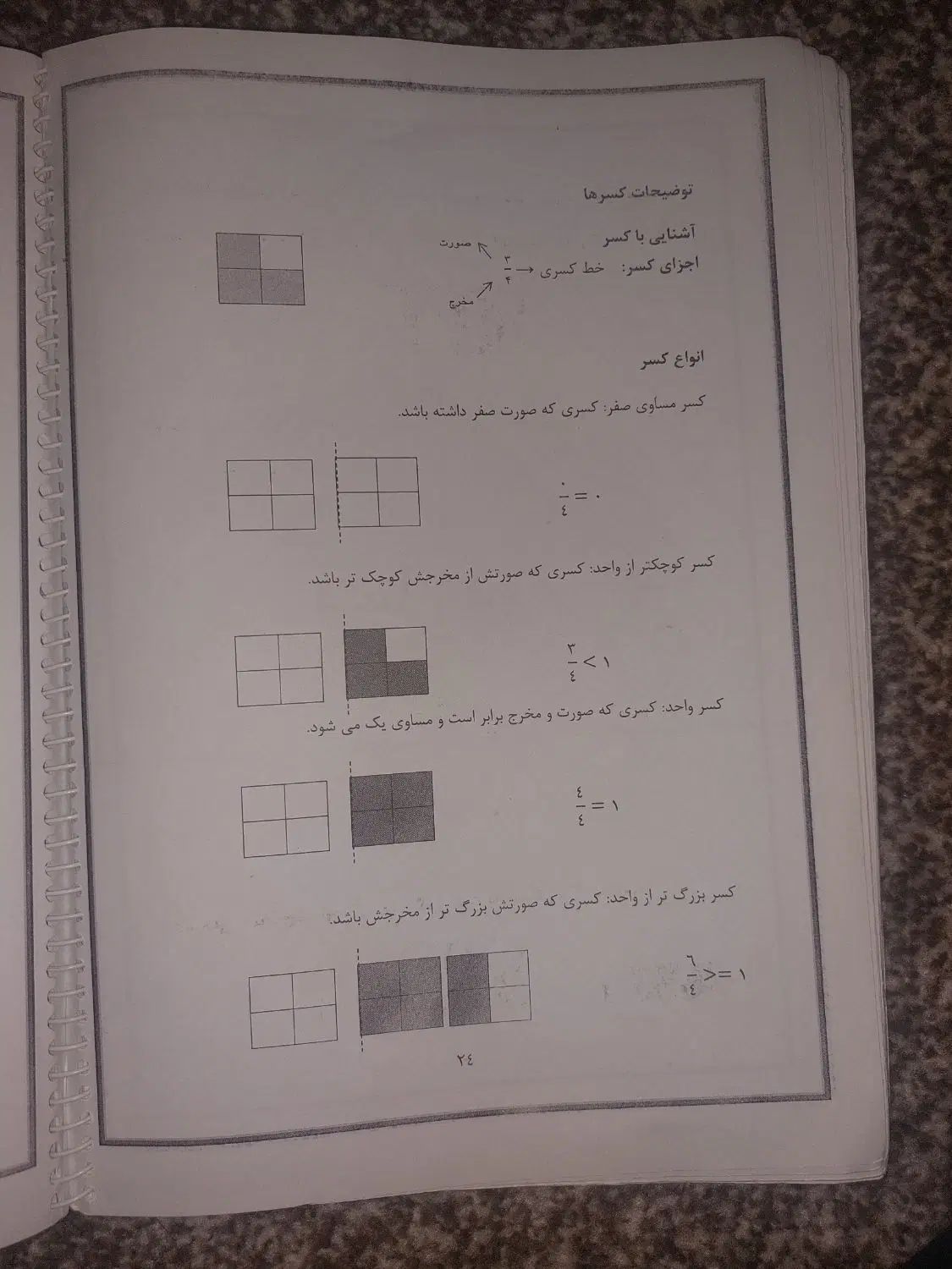 کتاب کار ریاضی پنجم، پیشتاز خیلی سبز،جزوه سوالات|لوازم التحریر|تهران, مینای جنوبی|دیوار