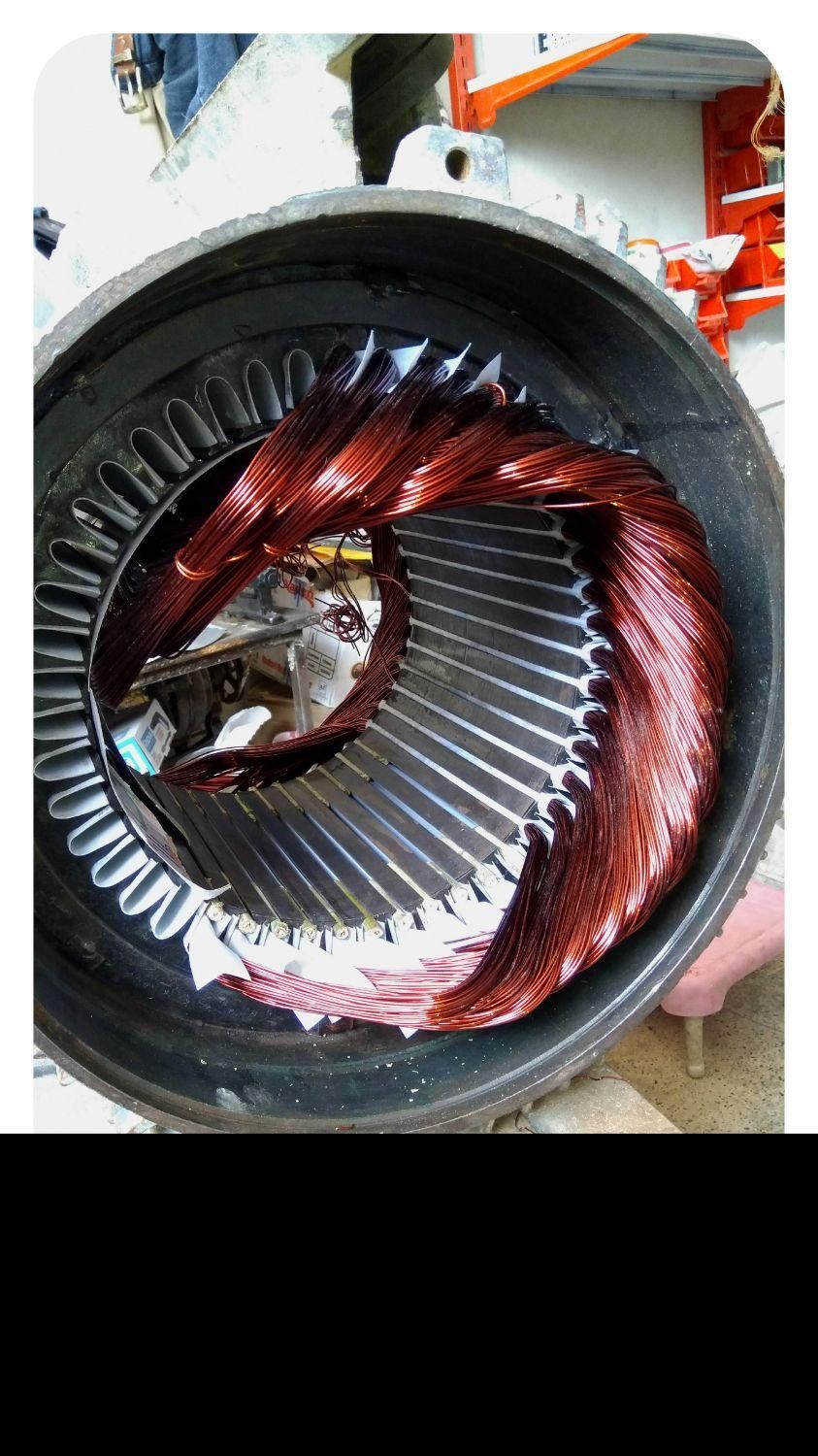 سیم پیچی موتور برق والکترو موتور|خدمات پیشه و مهارت|شاهینشهر, گزبرخوار|دیوار