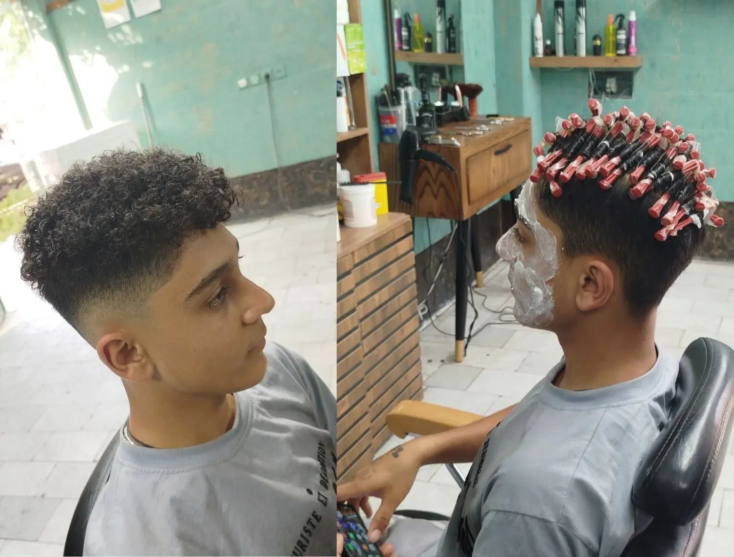 اجرای فر ششماهه/پاکسازی پوست/پروتئینه مو|خدمات آرایشگری و زیبایی|مشهد, تلگرد|دیوار