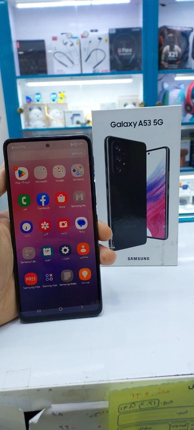 سامسونگ گلکسی A53 5G با حافظهٔ ۲۵۶ گیگابایت|موبایل|اهواز, نادری|دیوار