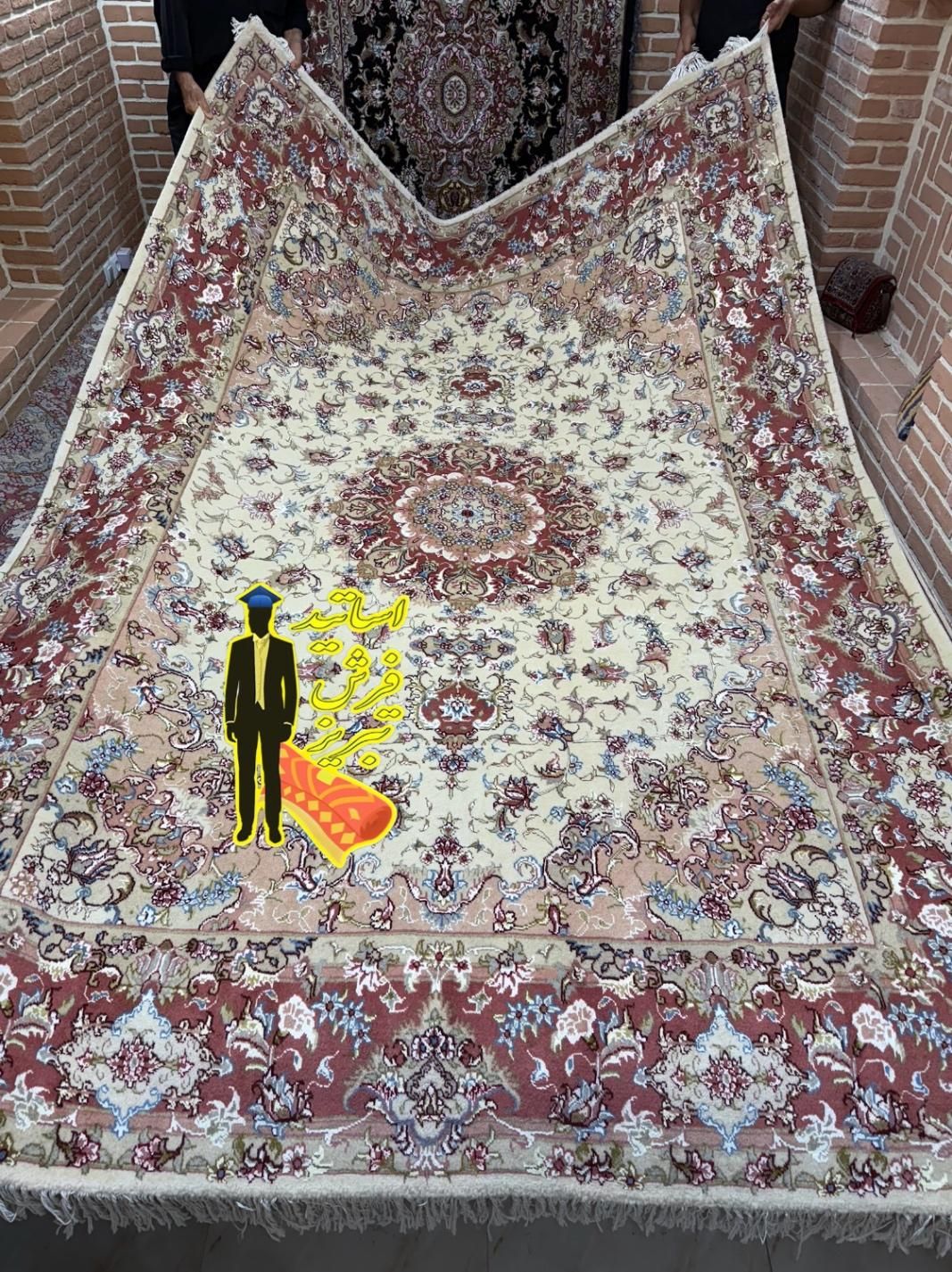 فرش ۹متری علیا۳۰رج اصل آذرشهر (اقساط بدون بهره)|فرش|تبریز, |دیوار