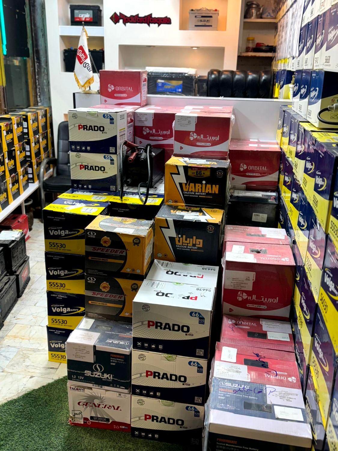 باتری ماشین(آقای باطری)باطری خودرو نصب در محل|قطعات یدکی و لوازم جانبی|زنجان, |دیوار