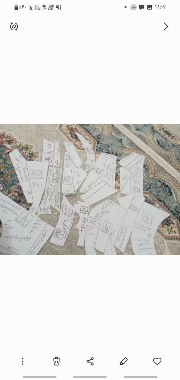 الگوآماده تنخورفوق العاده|لوازم خیاطی و بافتنی|تهران, افسریه شمالی|دیوار