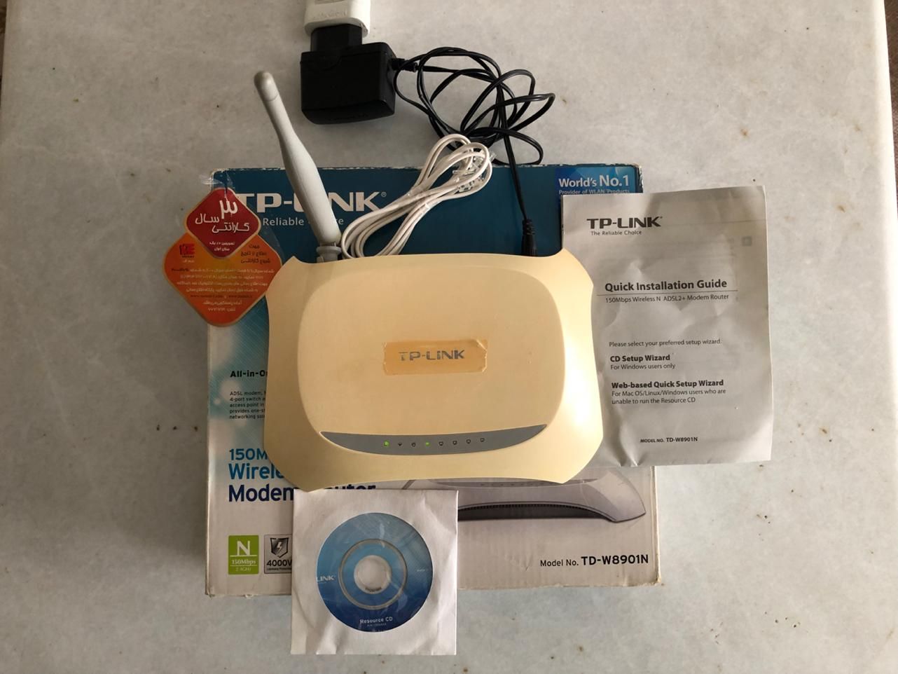 مودم ADSL مارک TP-LINK|مودم و تجهیزات شبکه|گرگان, |دیوار