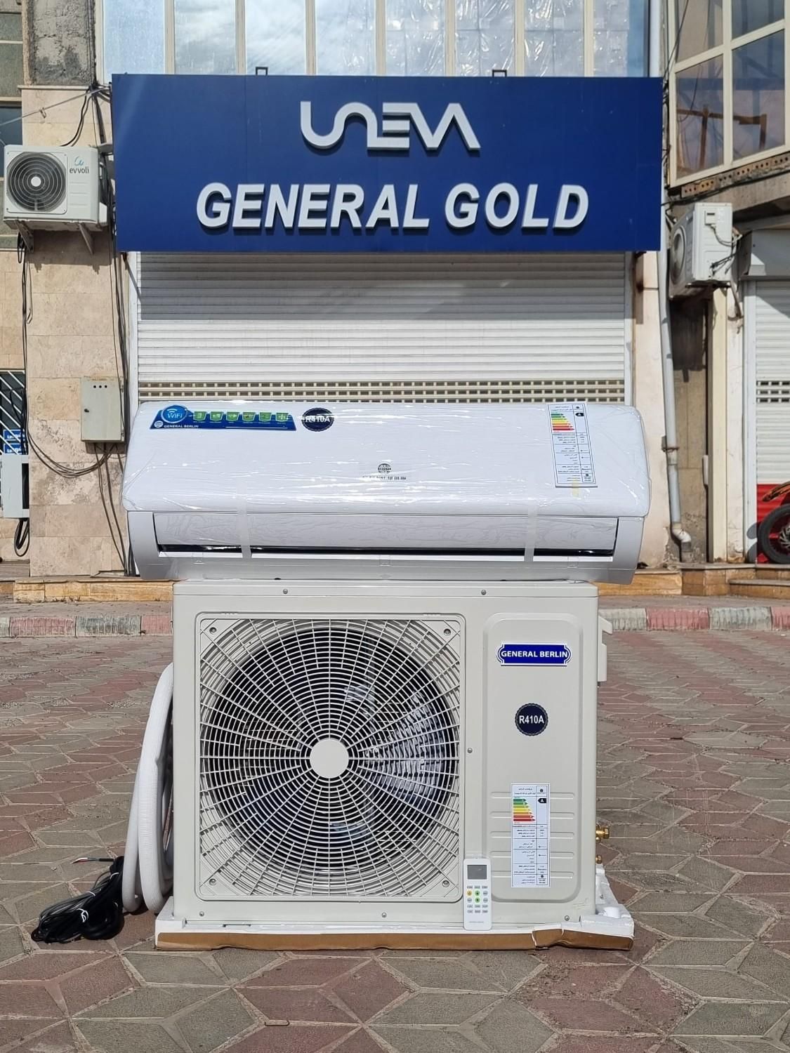 کولر گازی جنرال برلین 24هزار سرد گرم T3 گاز R410|کولر گازی و فن‌کوئل|بروجرد, |دیوار