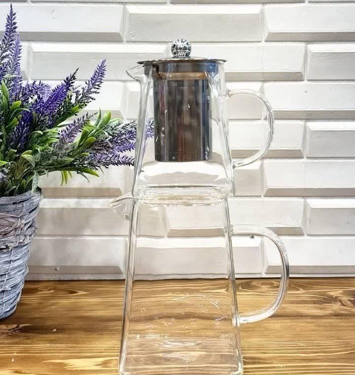 کتری قوری پیرکس شعله مستقیم خارجی|قوری، کتری، قهوهساز دستی|کرج, حصارک بالا|دیوار