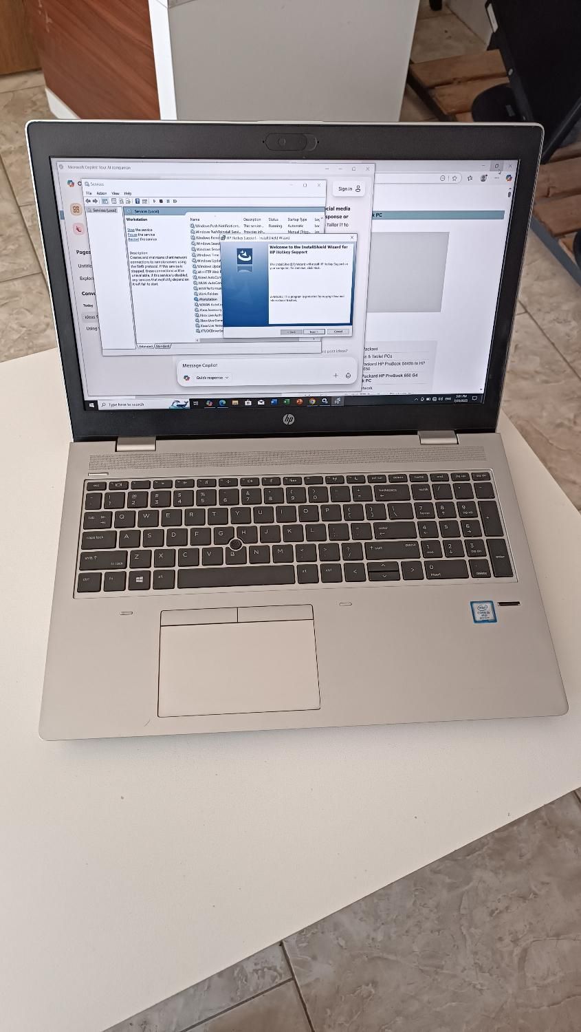 لپ تاپ hp استوک نسل ۸|رایانه همراه|اصفهان, مهدیه|دیوار