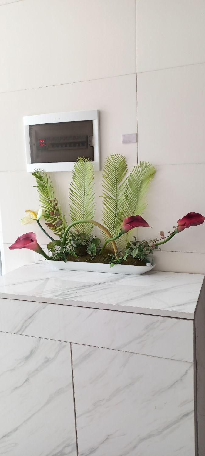 گل پایه سرامیکی بسیار  شیک|گل مصنوعی|ایلام, |دیوار