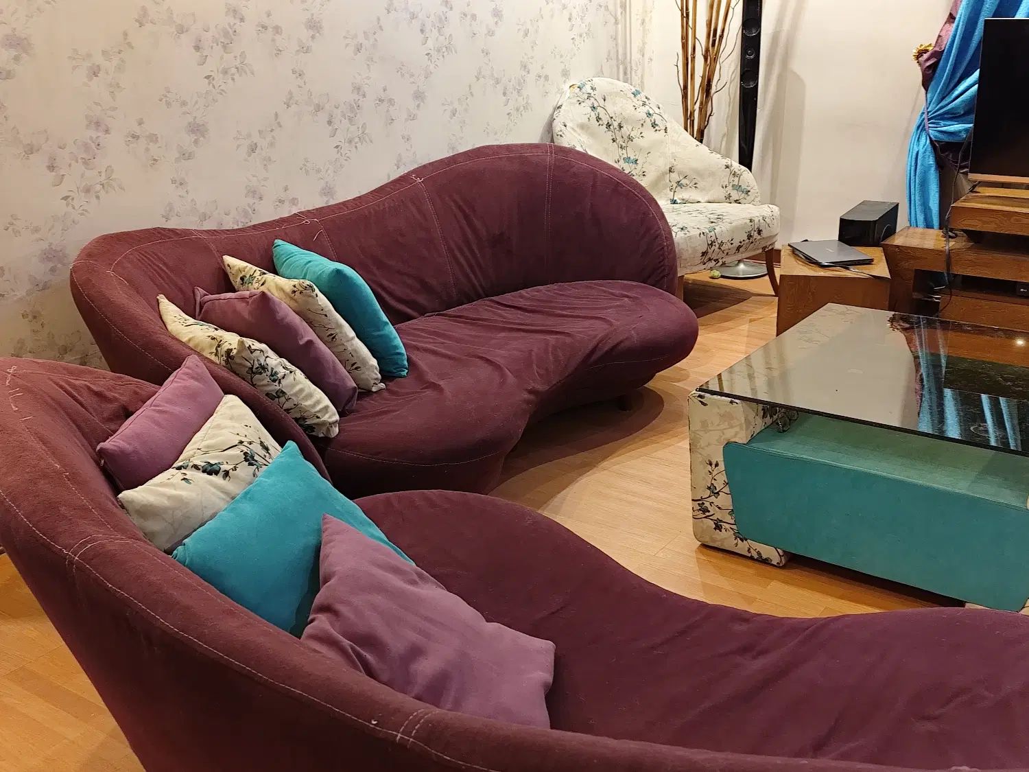 ست ۸ نفره مبل راحتی|مبلمان خانگی و میز عسلی|تهران, ازگل|دیوار