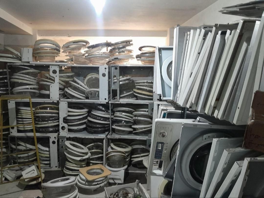 قطعات نو و استوک لباسشویی|ماشین لباسشویی و خشک‌کن لباس|میاندوآب, |دیوار