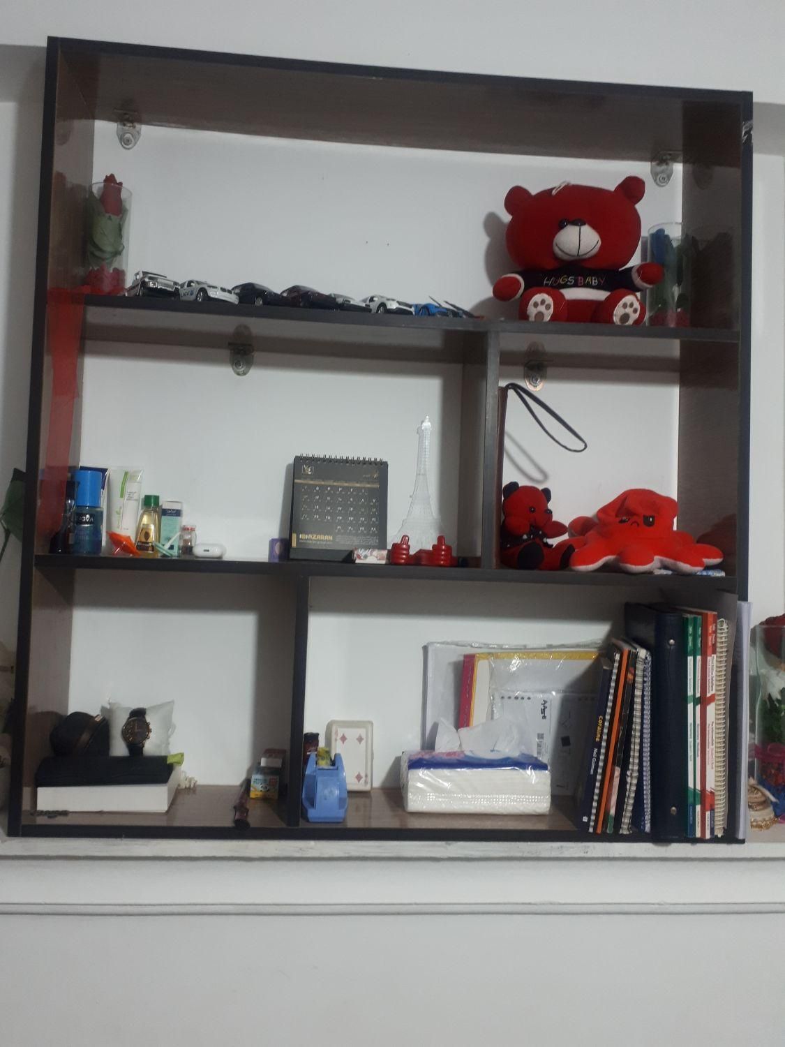 کتابخانه تمام ام دی اف|کتابخانه، شلف، قفسه‌های دیواری|رشت, منظریه|دیوار