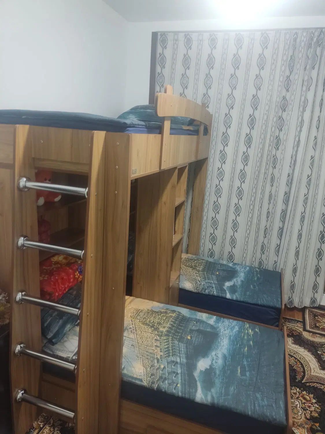 تخت سه نفره در دو طبقه|تخت و سرویس خواب|کرج, مطهری|دیوار
