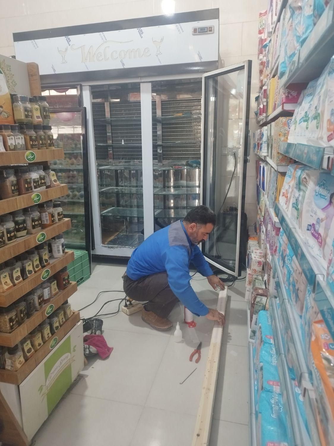 تعمیرات یخچال فریزر، تعویض لاستیک درب|خدمات پیشه و مهارت|شیراز, میانرود|دیوار