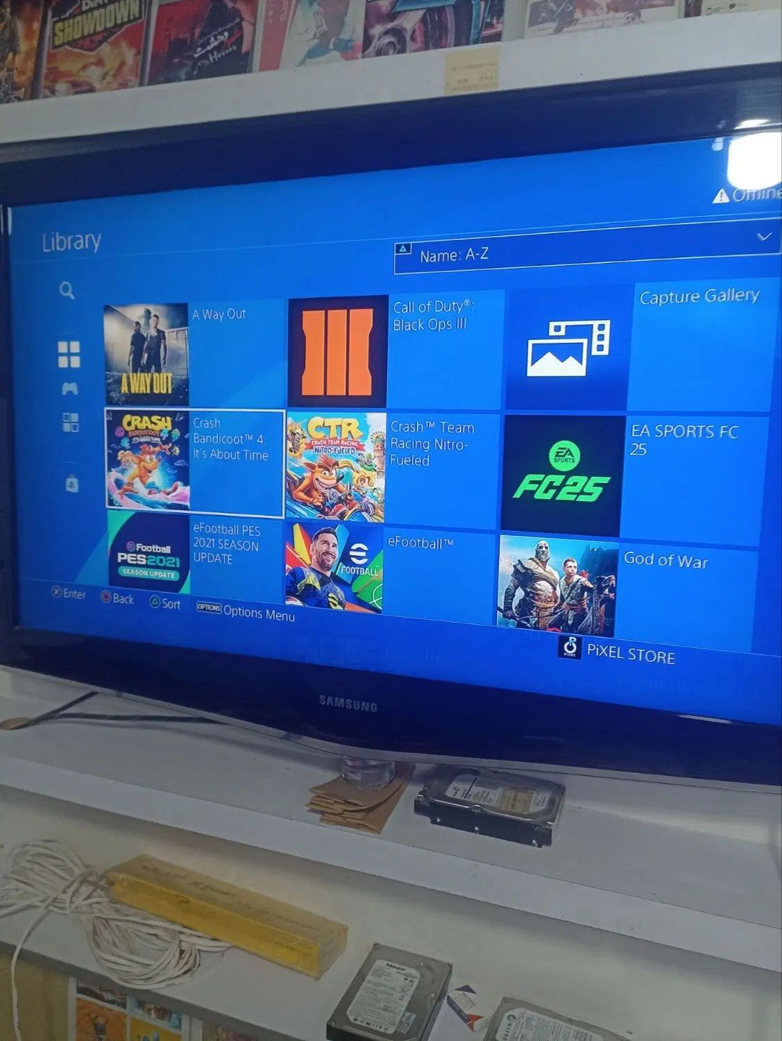 ps4 اسلیم 1ترا اکانتی فول بازی با دو دسته اصلی|کنسول، بازی ویدئویی و آنلاین|مشهد, گلبرگ|دیوار