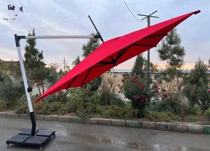 سایبان شیک پارچه برزنتی چتر ویلایی کافی شاپ|خدمات پیشه و مهارت|ری, بازار گل خاوران|دیوار