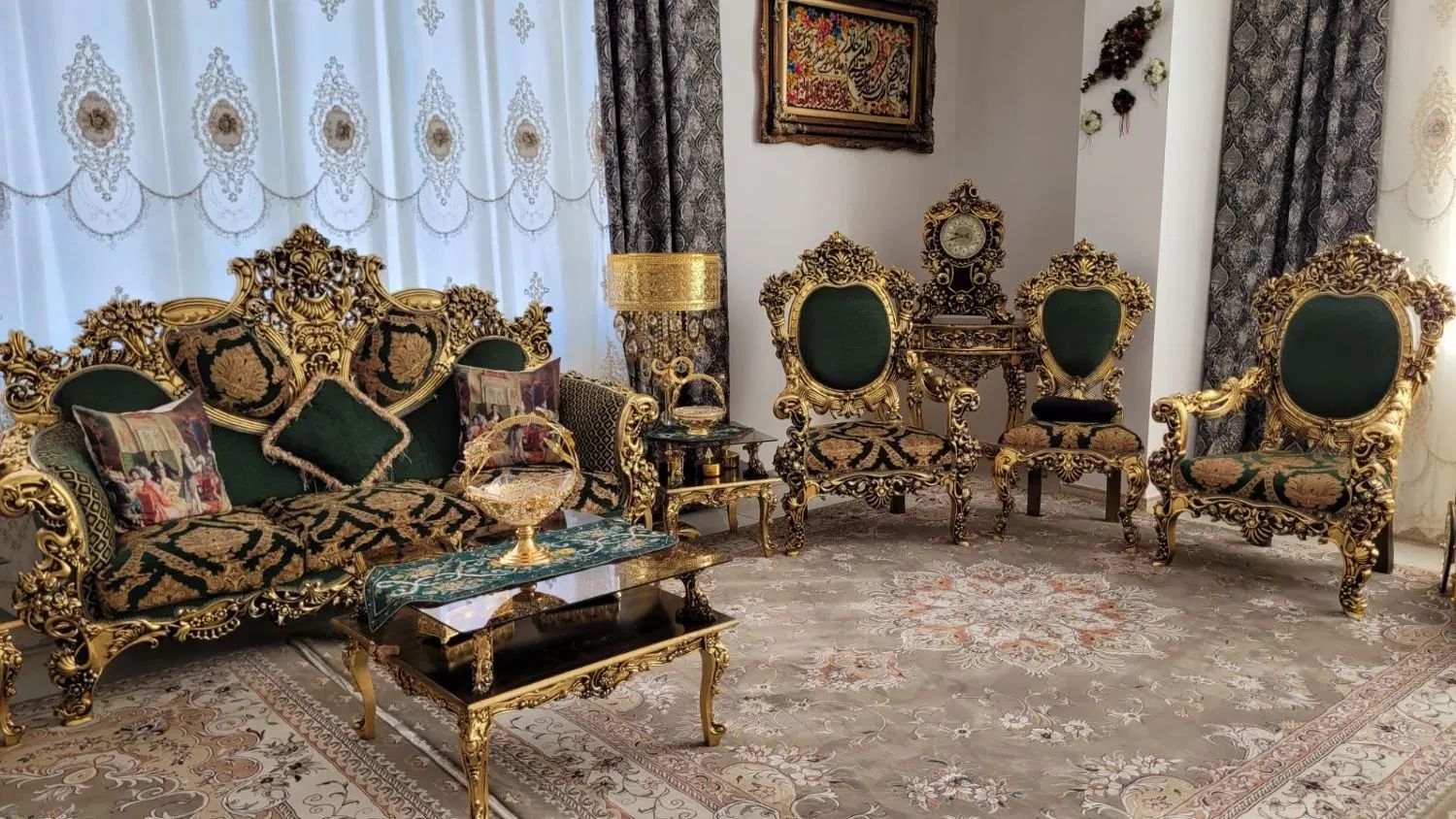 مبلمان نو|مبلمان خانگی و میز عسلی|کرمانشاه, |دیوار