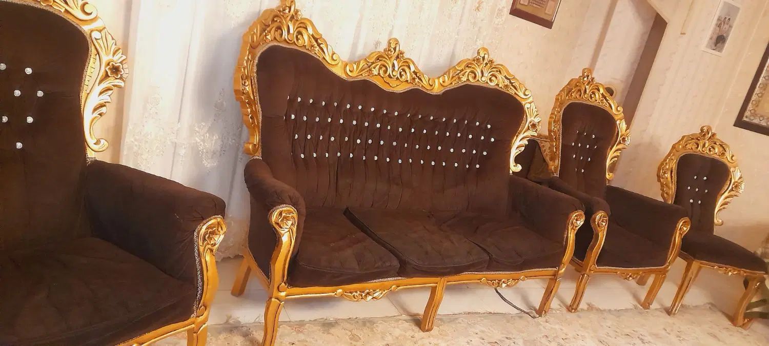 مبل سلطنتی|مبلمان خانگی و میز عسلی|مشهد, محمدآباد|دیوار