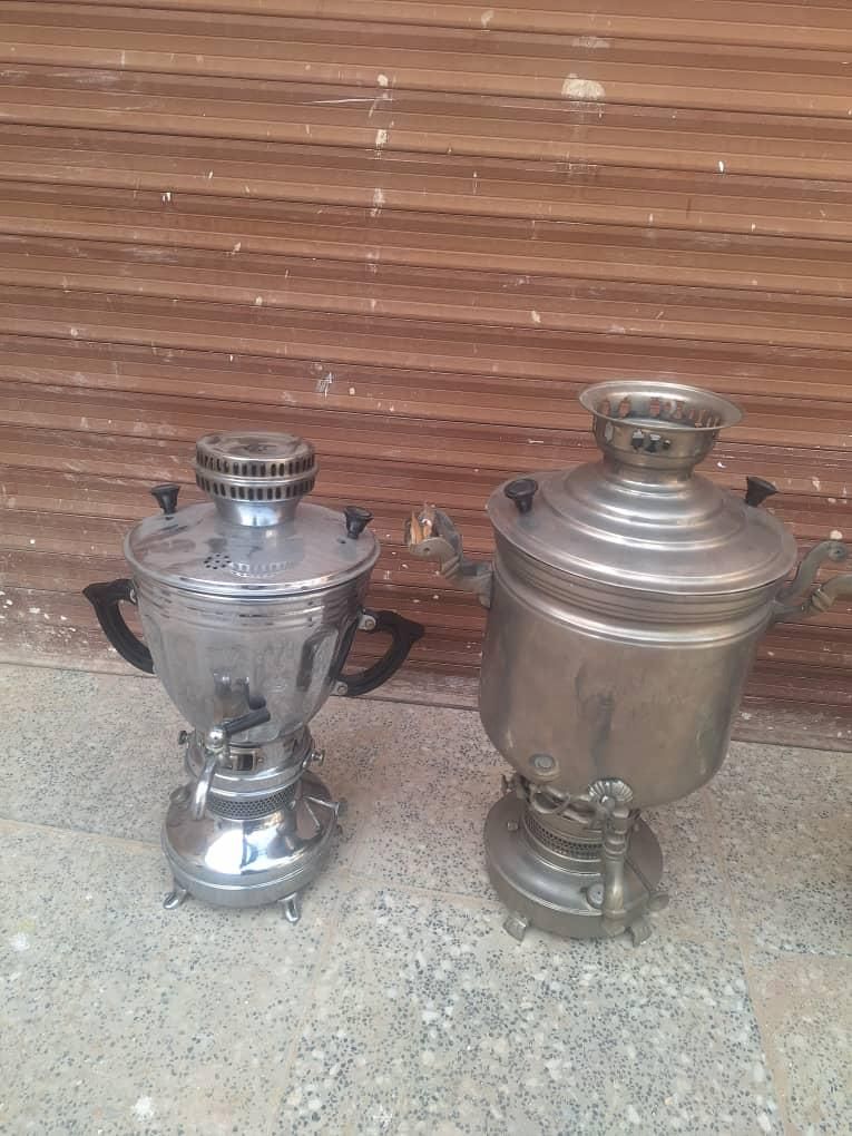 سماور نفتی قابل تبدیل شدن به گازی و ذعالی|سماور، چای‌ساز، قهوه‌ساز|یزد, |دیوار