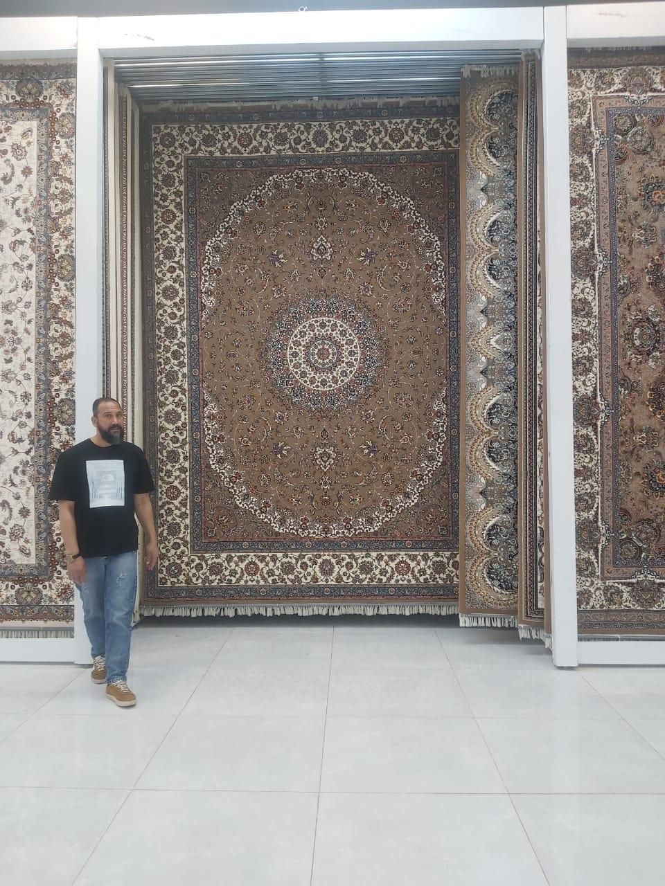 فرش گلبون طوسی1200شانه با تراکم3600|فرش|شیراز, عادل آباد|دیوار