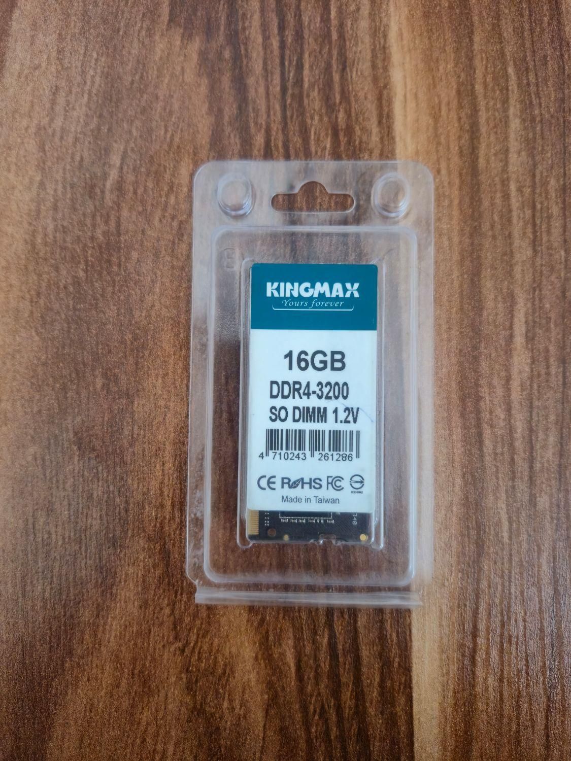 رم لپ تاپی 16GB DDR4 kingmax 3200MHz|قطعات و لوازم جانبی رایانه|تهران, ستارخان|دیوار