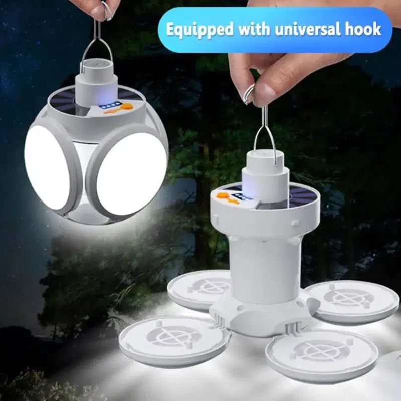 چراغ توپی پنج پر شارژی مدل Hook|لامپ و چراغ|رشت, گلسار|دیوار