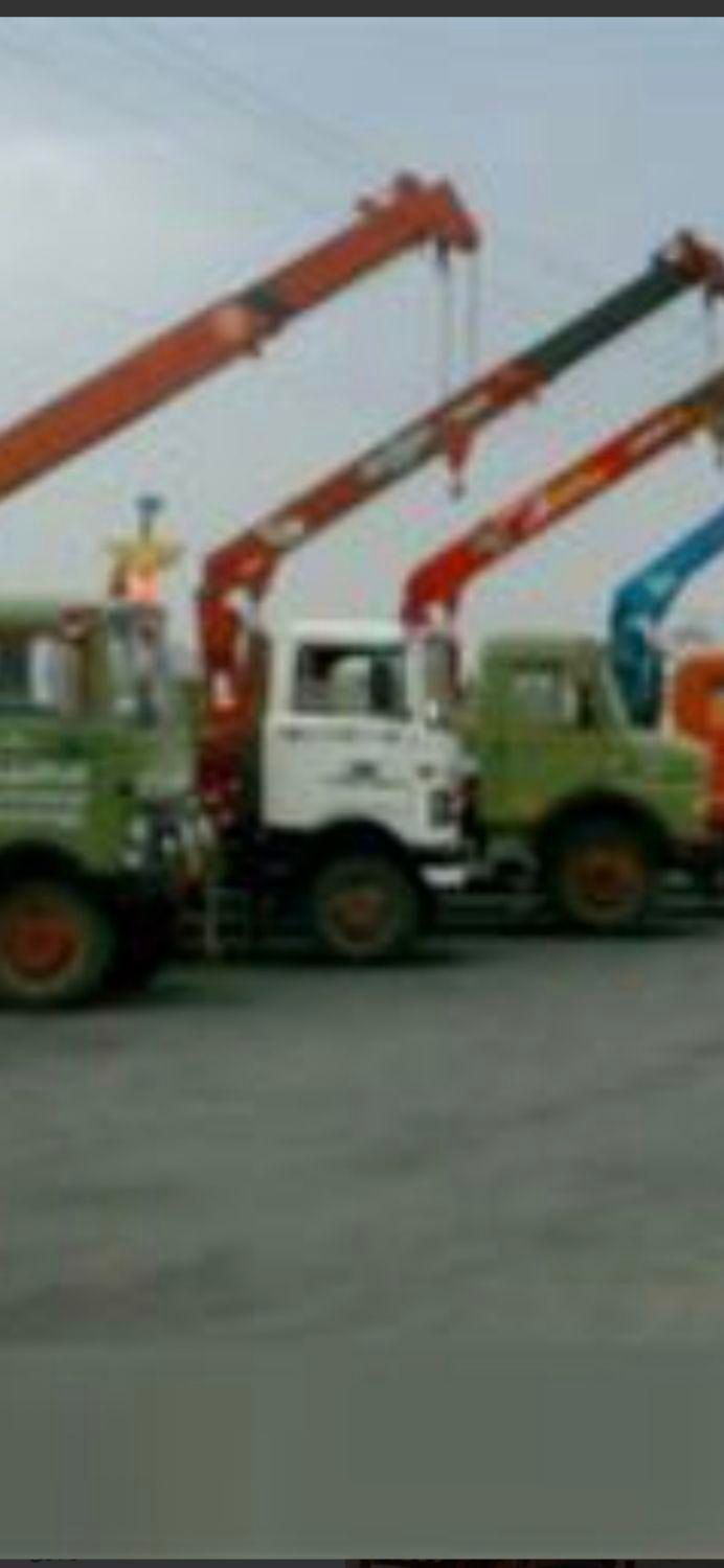 انواع جرثقیل خاور۳تن تا ده چرخ ۱۵تن|خدمات حمل و نقل|دزفول, |دیوار