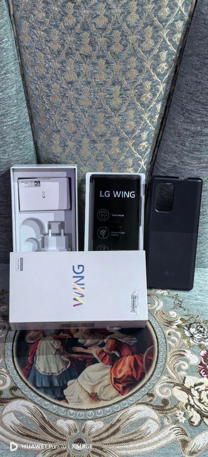 ال‌جی Wing 5G ۲۵۶ گیگابایت|موبایل|تهران, خاقانی|دیوار