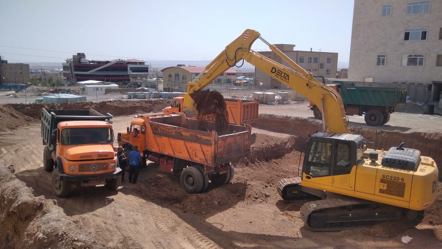 اجاره دهنده بیل مکانیکی 220 زنجیری|خدمات حمل و نقل|پرند, فاز ۷|دیوار