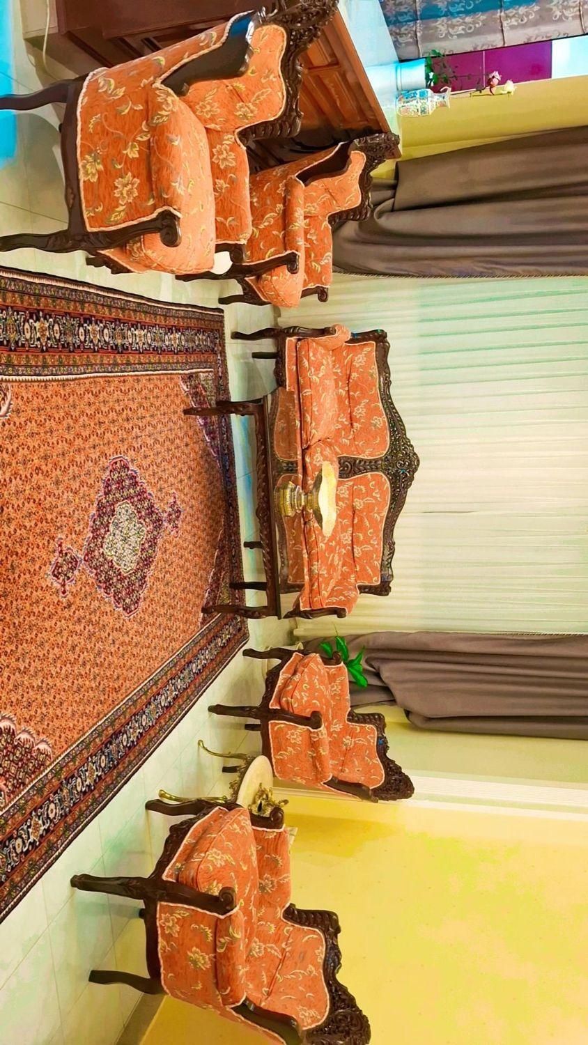 مبل سلطنتی با میز غذا خوری ۱۰ نفره|مبلمان خانگی و میز عسلی|اردبیل, |دیوار