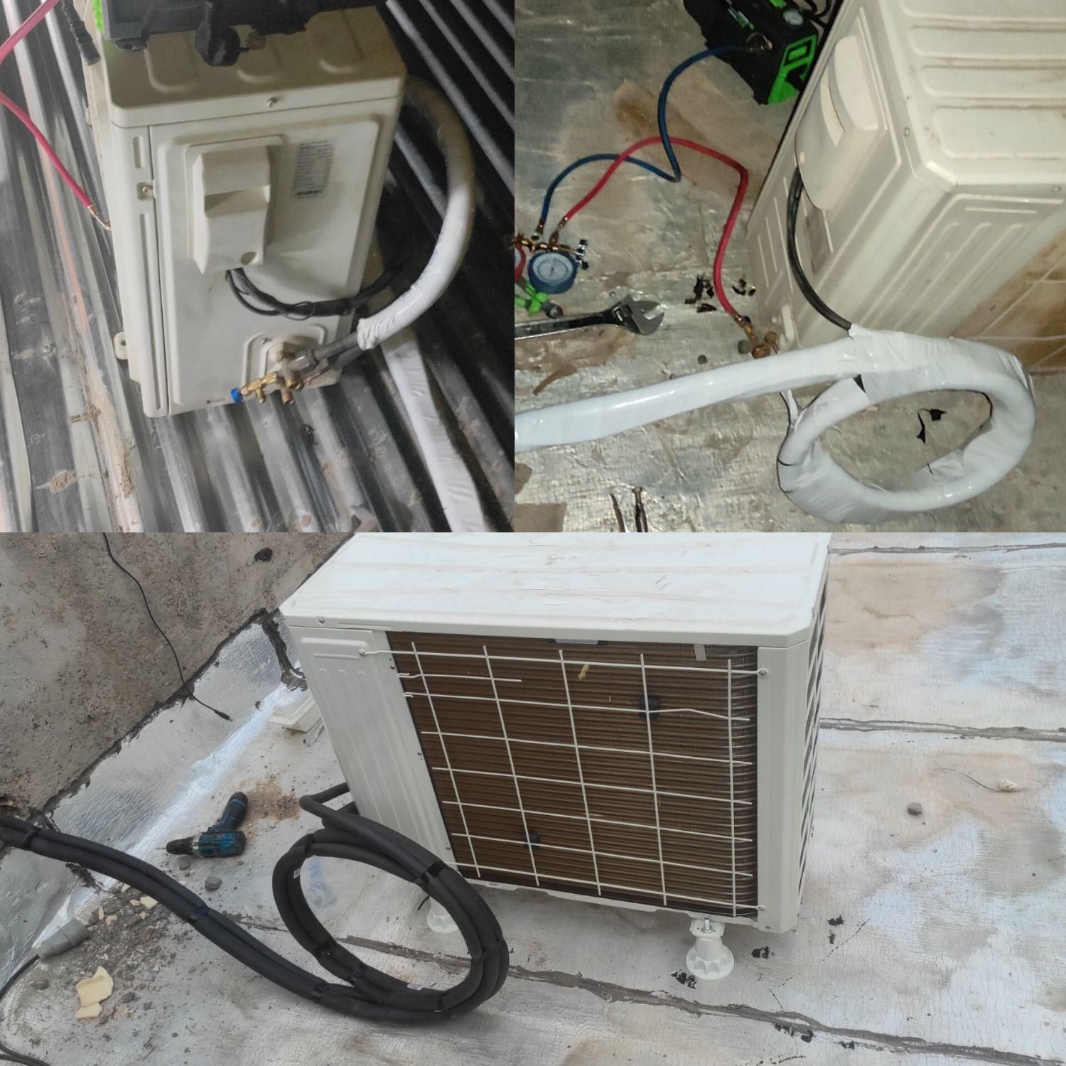 نصب اسپیلت، سرویس ،جابجایی ،شارژ گاز ،خدمات دیگر|خدمات پیشه و مهارت|بم, |دیوار